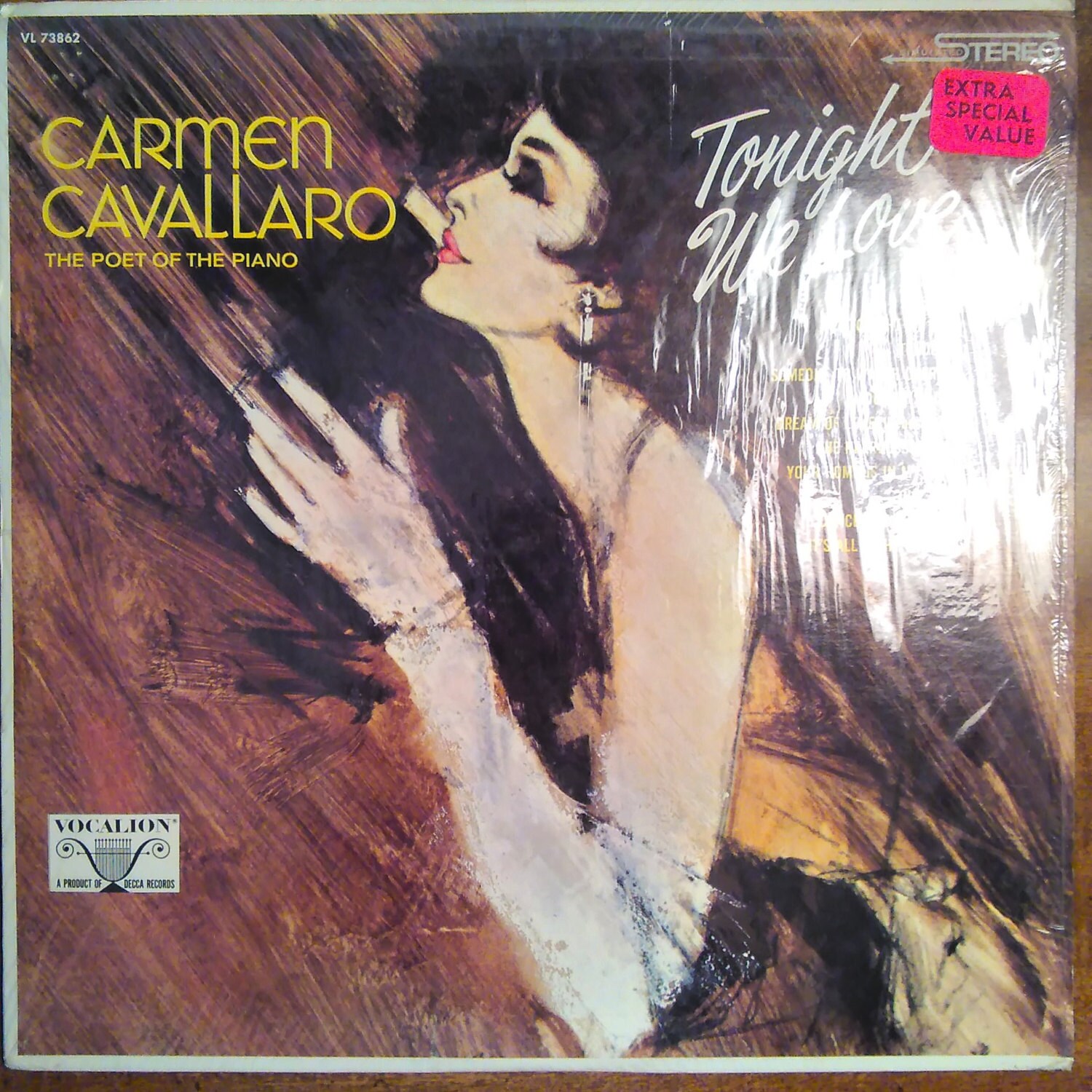 Carmen Cavallaro the Poet of the Piano Tonight We Love VL-73862