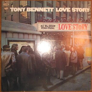 Tony Bennett - Love Story C-30558 Vinyl Record LP 1971
