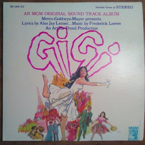 Gigi - Original Soundtrack Album SE-3641 Vinyl Record LP 1960