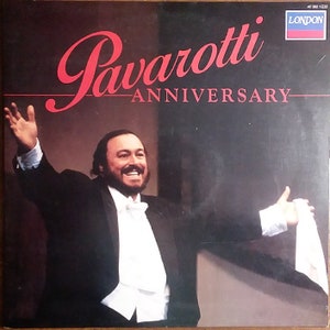 Pavarotti - Anniversary 417-362-1 Vinyl Record LP 1986
