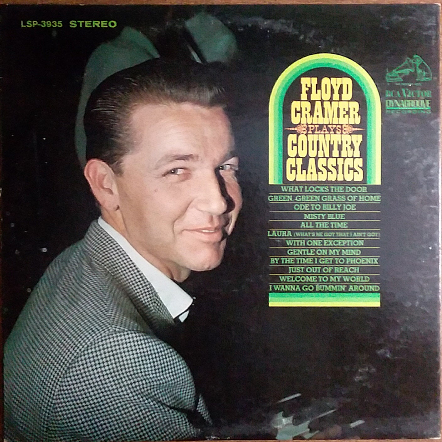 Floyd Cramer Floyd Cramer Plays Country Classics LSP-3935 Vinyl Record