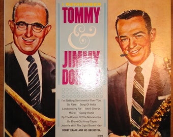 Bobby Krane & Orchestra - I Remember Tommy and Jimmy Dorsey H-1010 Vinyl Record LP