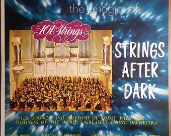 101 Strings - Strings After Dark SF-21900 Vinyl Record LP 1964