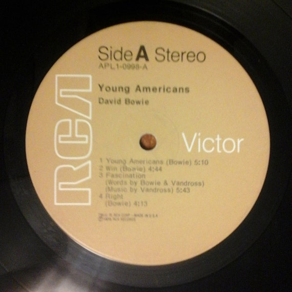 David Bowie Young Americans Vinyl