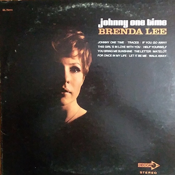 Brenda Lee - Johnny One Time DL-75111 Vinyl Record LP 1969 - Etsy