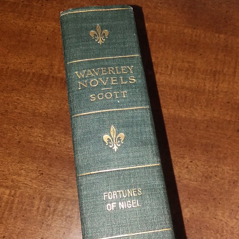 1893 Sir Walter offers Scott The Fortunes of Nigel