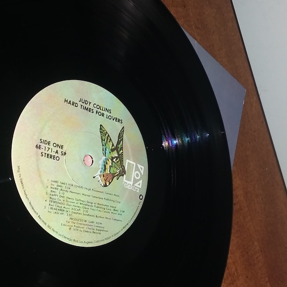 Judy Collins - Hard Times for Lovers 6E-171 Vinyl Record LP 1979