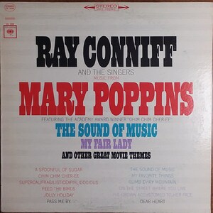 Ray Conniff and The Singers - Music from Mary Poppins CS-9166 Vinyl Record LP 1965