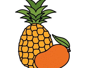 Pineapple/Mango mix