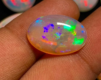 New Arrival Extraordinary Rare Quality Opal Stunning Flash Fire Natural Designer Collection For Sale Size - 12.5x18.5 mm - height - 4.80 mm