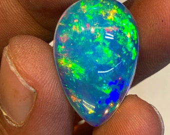 New Arrival Extraordinary Rare Top Quality Opal Stunning Flash Fire Natural Designer Collection For Sale Size - 17x25 mm - height - 7.50 mm