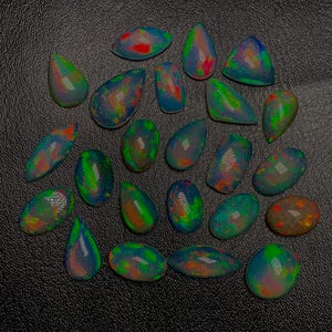 New Arrival Extraordinary Top Quality Opal Stunning Flash Natural Designer Collection For Sale Mix shape 8x10-9x14.5mm 38.60ct 23pcs lot