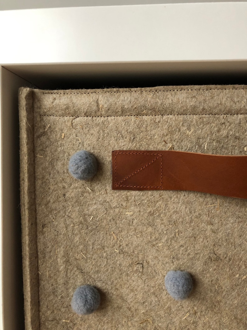 Felt Baskets IKEA Storage Cube Box Custom KALLAX Insert Etsy
