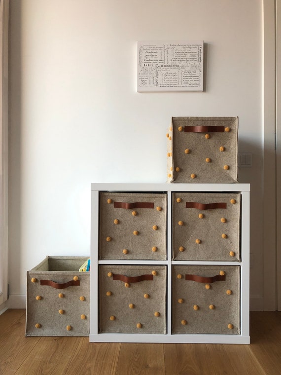 Felt Baskets Ikea Storage Cube Box, Ikea Storage Cubes