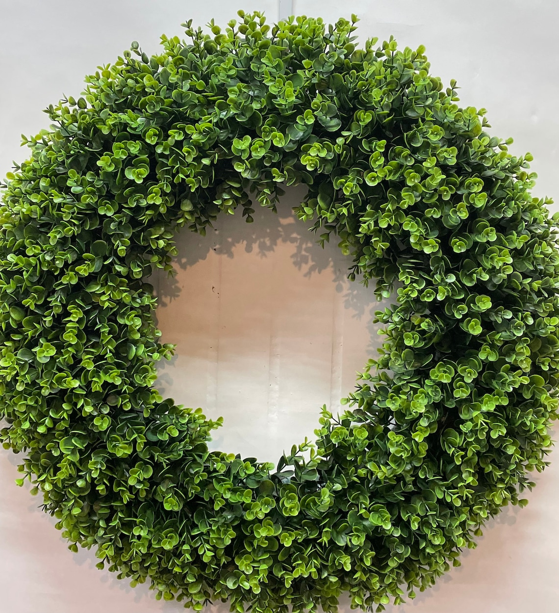 Large 30 Inch Boxwood Wreath for Front Door Spring Wreath Etsy