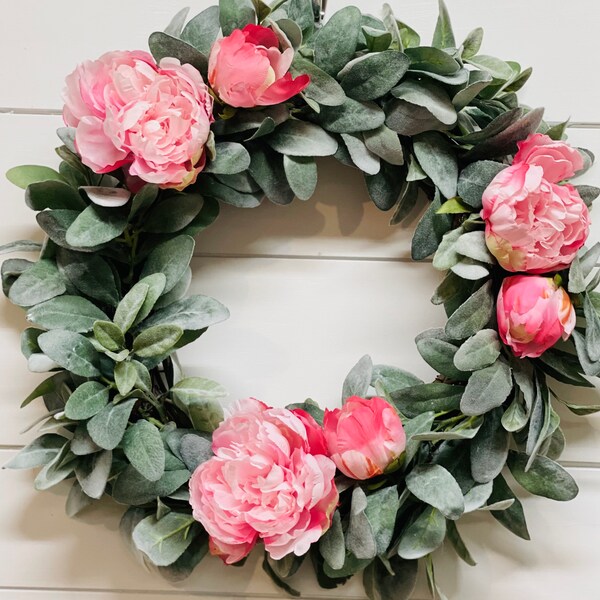 Lambs Ear Wreath Etsy