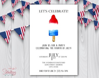 memorial day invite etsy