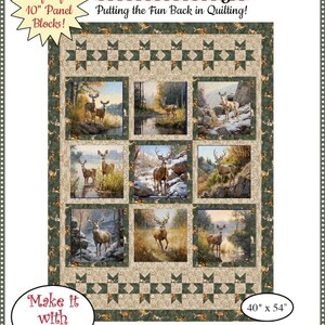 Marquee / 3 Yard Quilt Pattern by Fabric Cafe