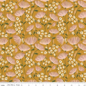 Riley Blake Blush ‘n Butterscotch Main Butterscotch