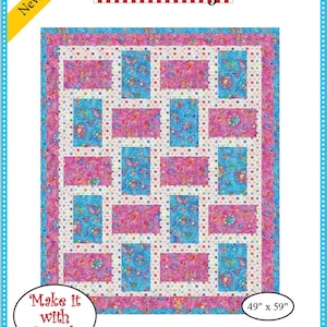Brickstreet / 3 Yard Quilt Pattern by Fabric Cafe