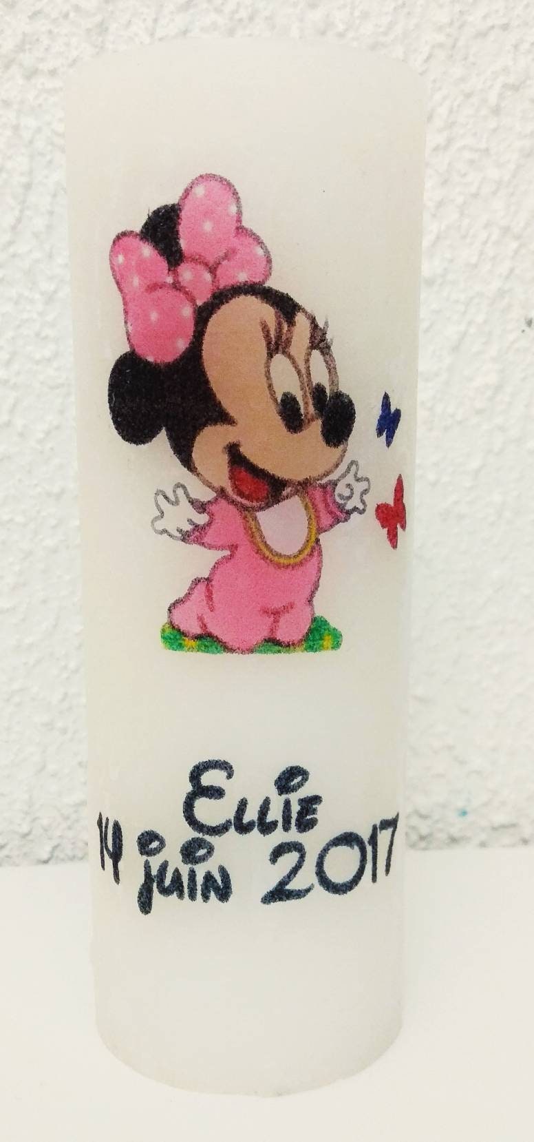 Bougie Personnalisée Minnie