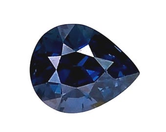 Natural Blue Spinel Gemstone: 1.17 Cts Pear Shape - Srilanka For Jewelry Making