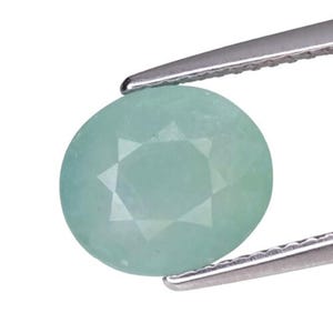 NATURAL GRANDIDIERITE_ 2.84Cts & 9.8x8.5x5.5 mm _ World Top 10 Rare mined Natural Madagascar Grandidierite Oval Shape Gemstones / Ring