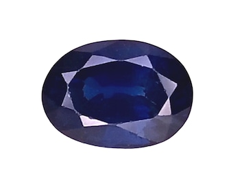 Natural Blue Sapphire Gemstone: 2.300 Cts Oval Madagascar For Jewelry making
