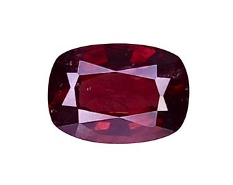 Natural Red Spinel 1.305 Ct Octagon Cut Burma Unheated Loose Gemstone for Jewelry Making