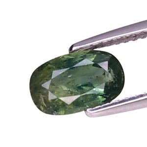 NATURAL SAPPHIRE_ 1.61Cts & 8.8x5.5x3.5 mm _ Sapphire Gemstone / Natural Green Sapphire Oval Shape Loose Gemstone's / Ring / Jewelry