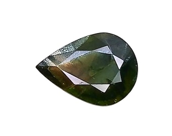 Natural Blue Green Sapphire Gemstone 1.11 Cts - Pear Madagascar For Jewelry Making