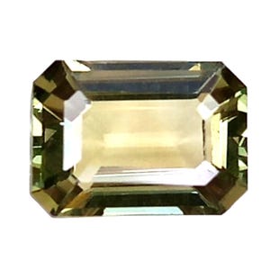 NATURAL DIASPORE_ 1.93Cts & 8.6x6.3x3.7 mm _ Rare Gem ! Green Natural Diaspore Octagon Shape Loose Gemstones / Diaspore ring / Jewelry