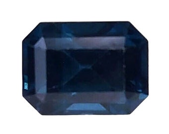 1.30 CTS Blue natural spinel octagon shape loose gemstones "see video "