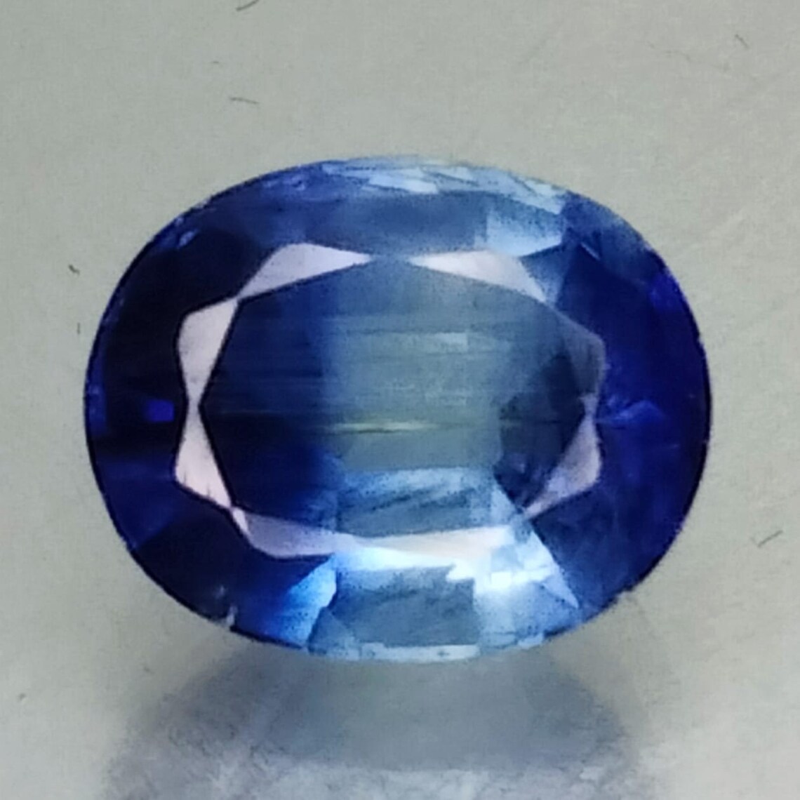 2.685 CTS blue natural bi color kyanite oval loose gemstones Etsy