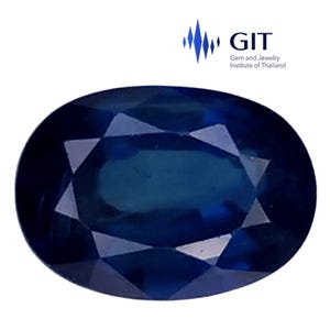 Git ZERTIFIZIERTE NATÜRLICHE SAPHIRE EDELSTEINE _ 2.59Cts & 9.34x6.72x4.44 mm _ Grünlich Blaue Natürliche Saphir Oval Form Lose Edelsteine / Ring