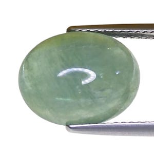 NATURAL GRANDIDIERITE_ 7.01Cts & 13.8x10.8x6.1 mm _ World Top 10 Rare mined Natural Madagascar Grandidierite Oval Cabochon Gemstones / Ring