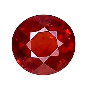 Granato Spessartite Rosso Arancio Naturale: ovale da 2,09 ct, Namibia - Per anello