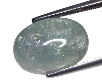 13.80 CTS  blue green natural paraiba tourmaline oval cabochon  loose gemstones "see video"