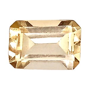 NATURAL DANBURITE_ 1.02Cts & 7.2x5.1x3.5 mm _ Yellow Natural Danburite Octagon Shape Loose Gemstones / Danburite ring / Danburite Jewelry