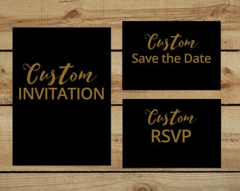 CUSTOM Printable Wedding Kit