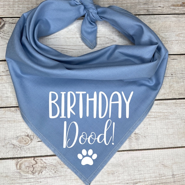 Birthday Dood Dog Bandana