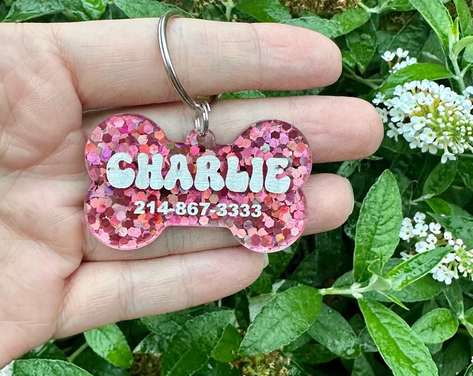 Dog Tag With Name and Phone Number