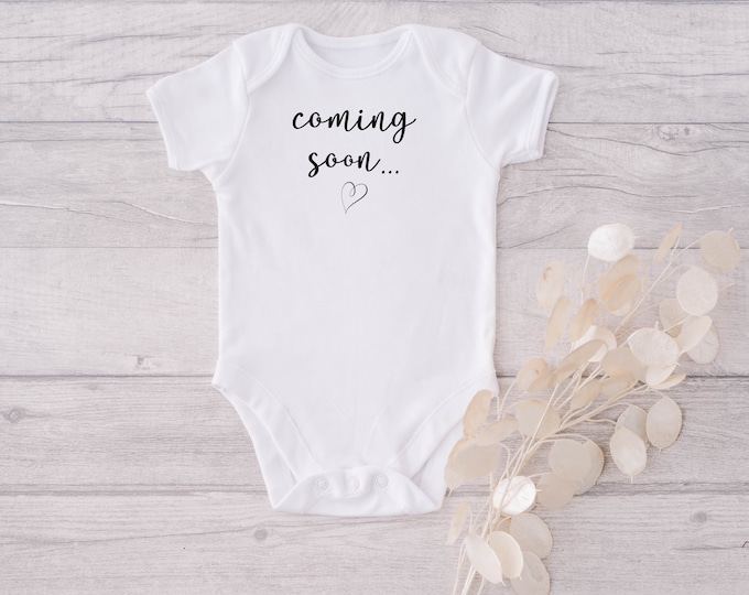 Coming Soon Baby Bodysuit