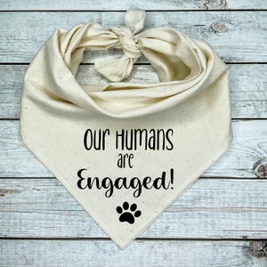 Engagement Photo Dog Bandana