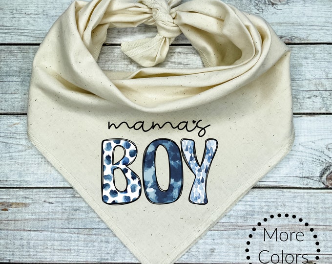 Mama's Boy Dog Bandana