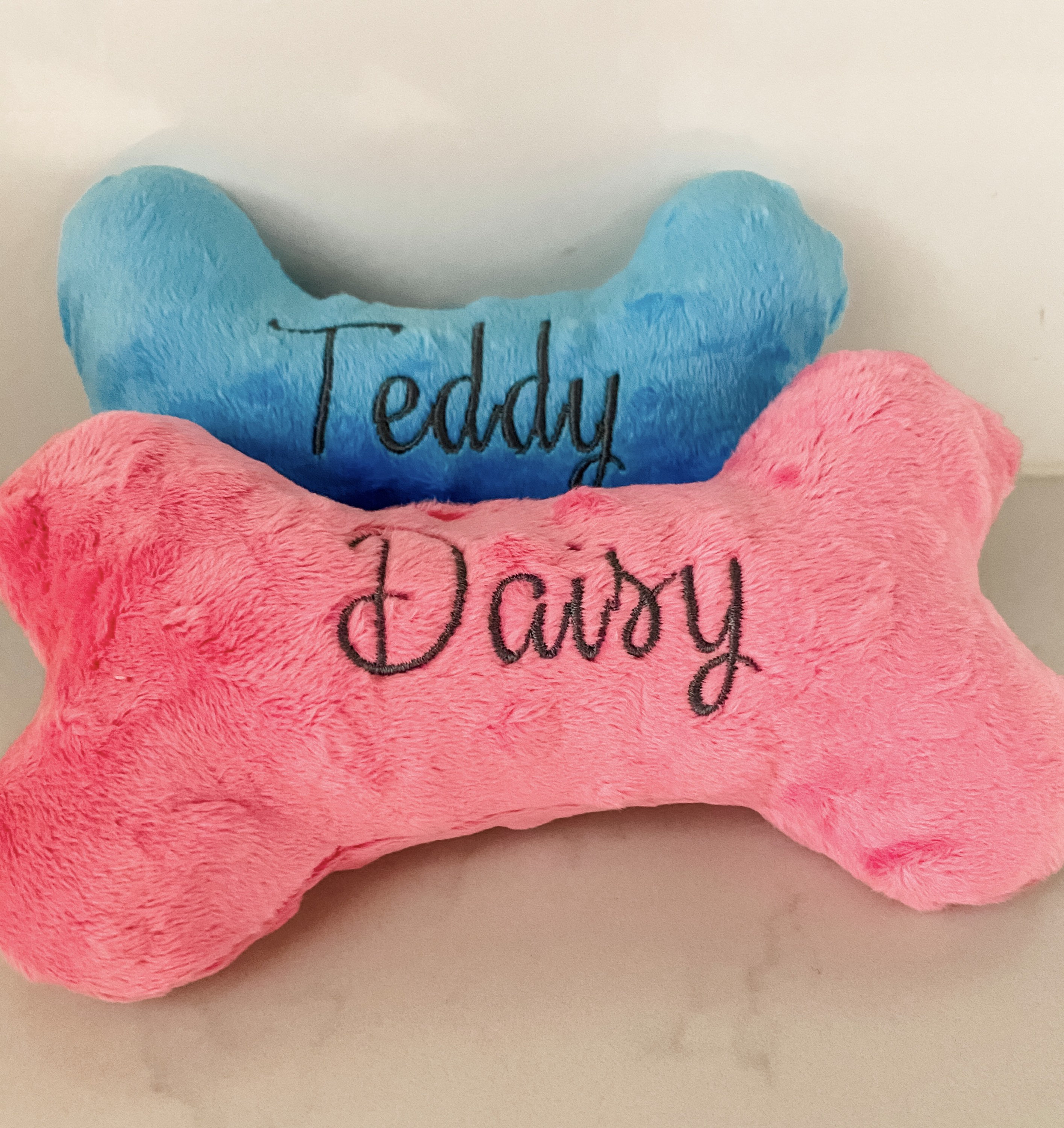 Dog Toy. Personalized Pet Toy With Embroidered Name. Durable Dog