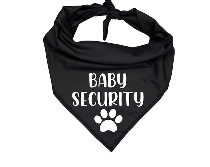 Baby Security Dog Bandana