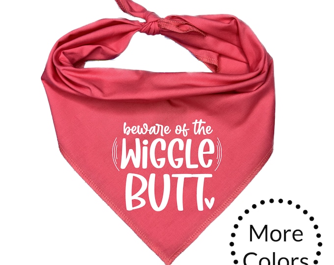 Wiggle Butt Dog Bandana