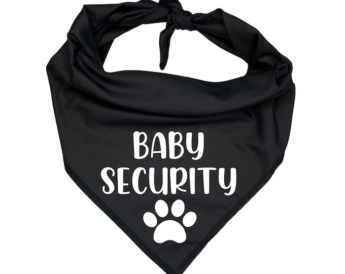 Baby Security Dog Bandana