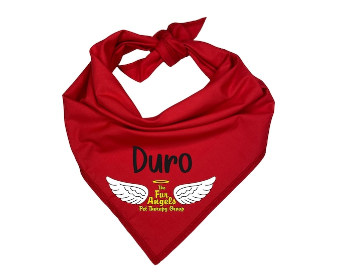 The Fur Angels Dog Bandana